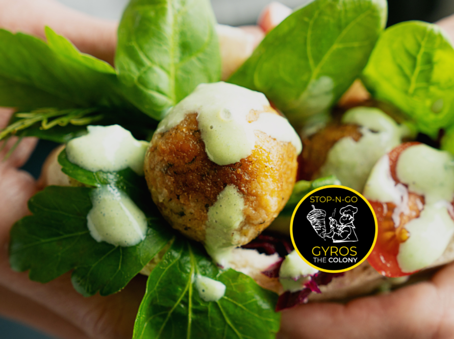 Enjoy crispy falafel in The Colony TX. Stop N Go Gyros The Colony TX offers a delicious vegetarian halal option.